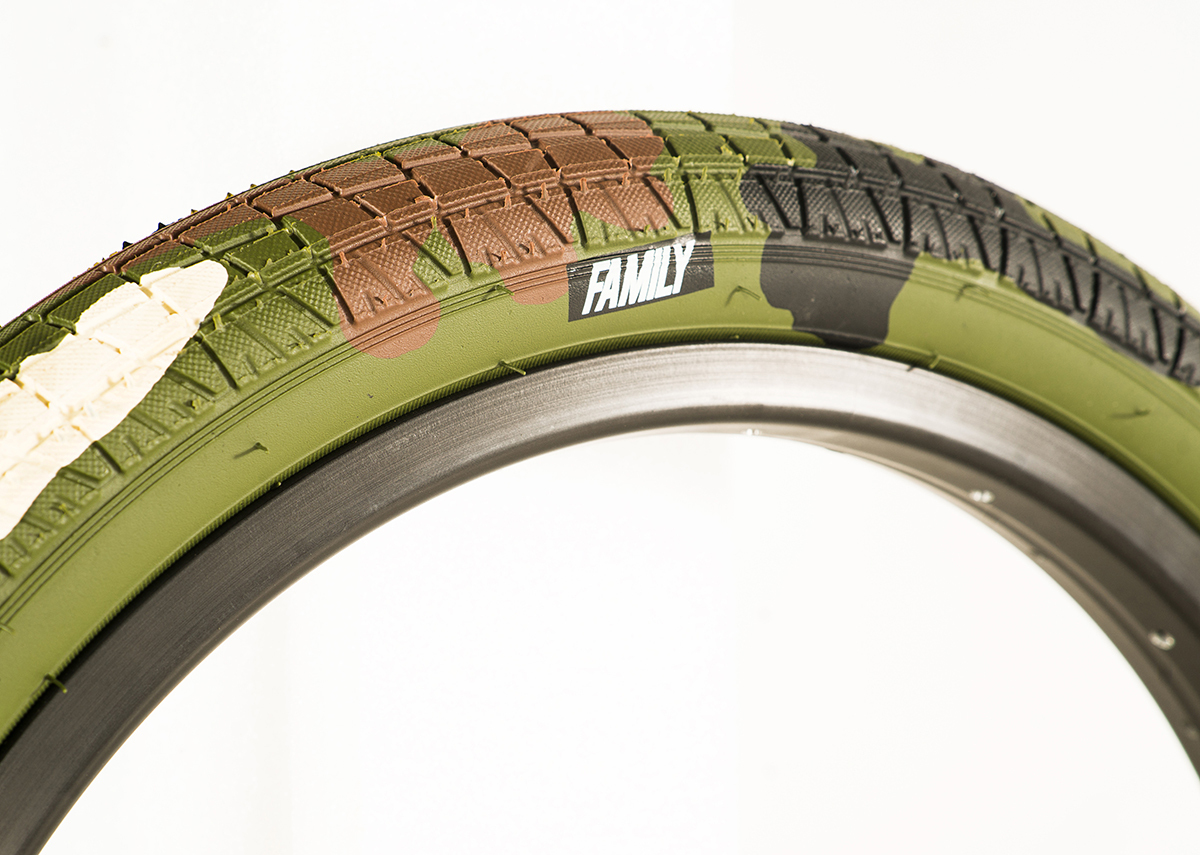 F2128-18 x 2.10" Family BMX Tyre Green Camo 