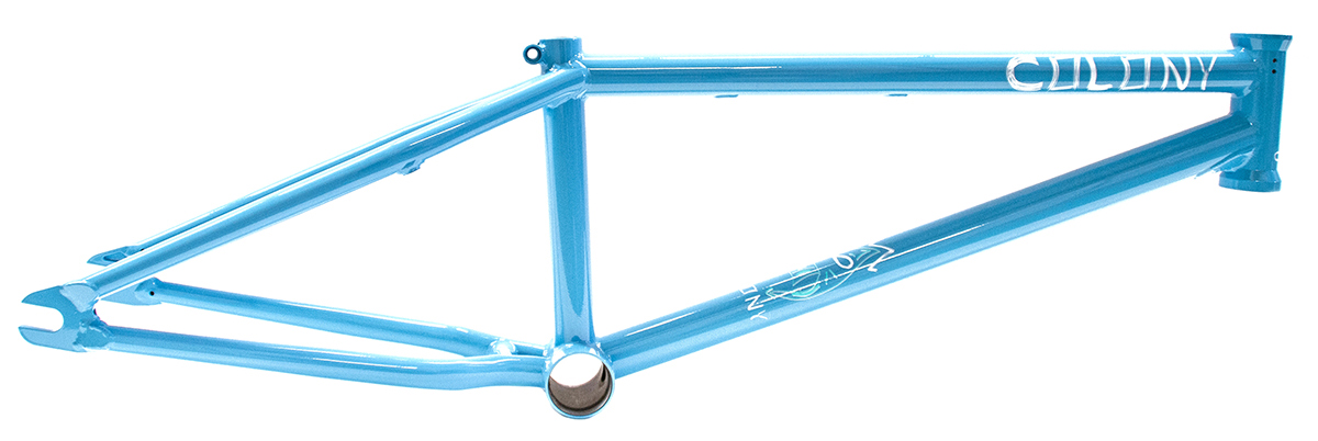 colony m8 lite bmx frame sky blue