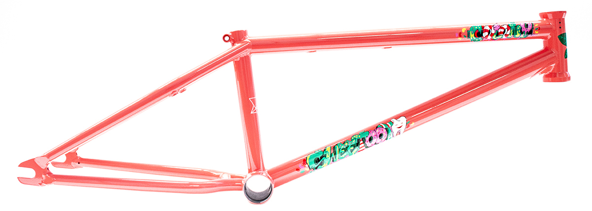 COLONY SWEET TOOTH BMX FRAME SALMON