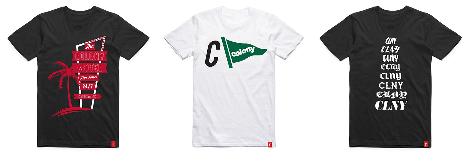 colony bmx t-shirt