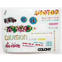Colony X Division Sticker Pack