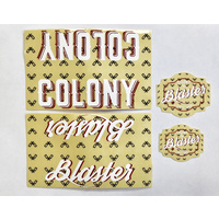 Colony Blaster Frame Sticker Kit