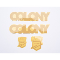 Colony BMX Cadet Frame Sticker Kit