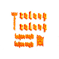 Colony BMX Balkan Eagle Frame Sticker Kit