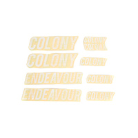 Colony Endeavour Sticker Set
