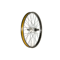 Division Brookside 20" Rear BMX Wheel Black/Polished