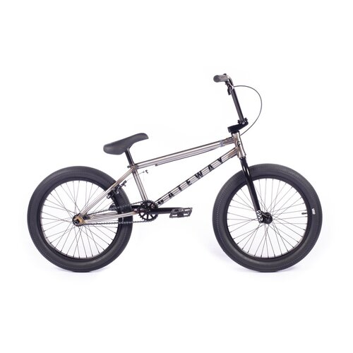 Cult Gateway 20" Complete Bike - Clear Raw with Black Parts