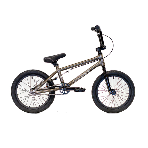 Colony Horizon 16" Micro Freestyle Bike Clear Black