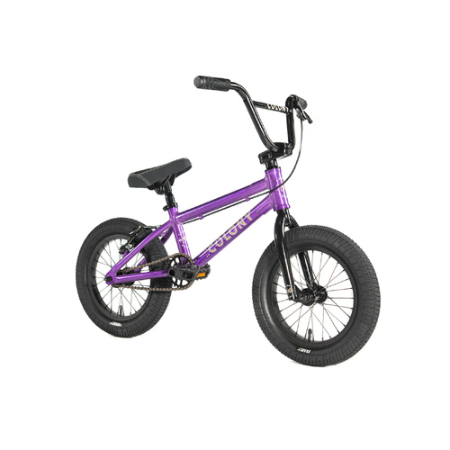 Colony Horizon 14" Freestyle Bike Clear Purple