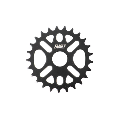 Family Steel Sprocket 25T Black