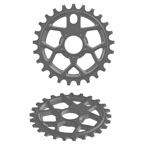 Colony RS6 BMX Sprocket 25T Black