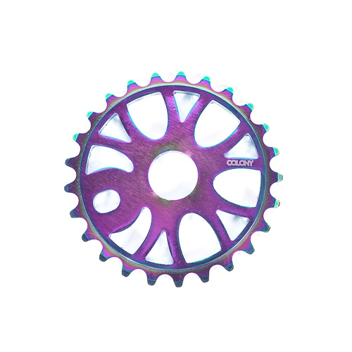 Colony Endeavour Sprocket 25T Rainbow