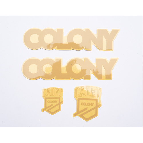Colony BMX Cadet Frame Sticker Kit