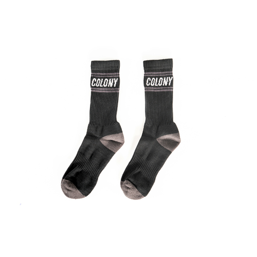Colony BMX Logo Socks [Colour: Black]