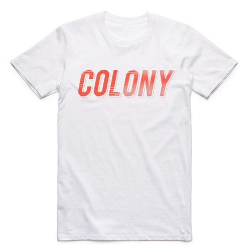 Colony Momentum Tee White M