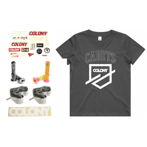 Cadets - Welcome Pack [Shirt Size: Kids 8] [Tube Size: 12"]