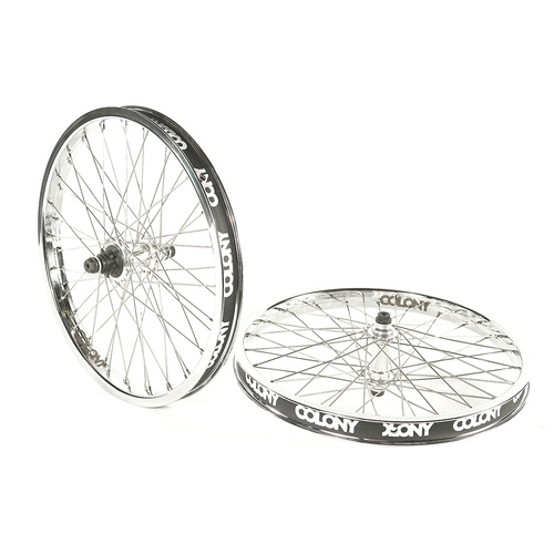 Colony Contour 48H Wheel Set Chrome