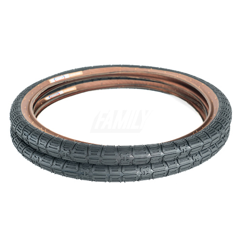 Hutch Tyre Pair 20x2.2 Skin wall